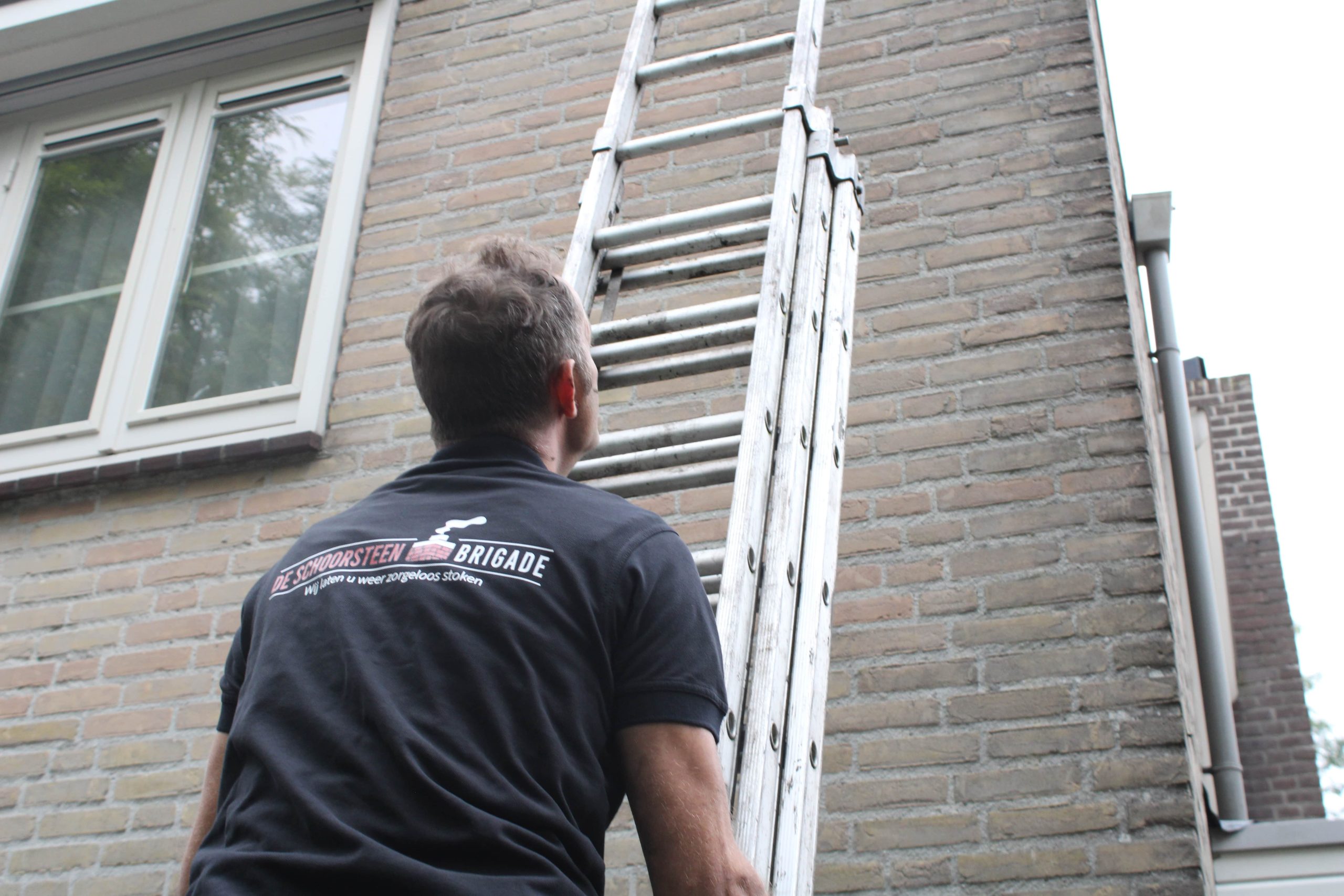 Dakgoot reinigen