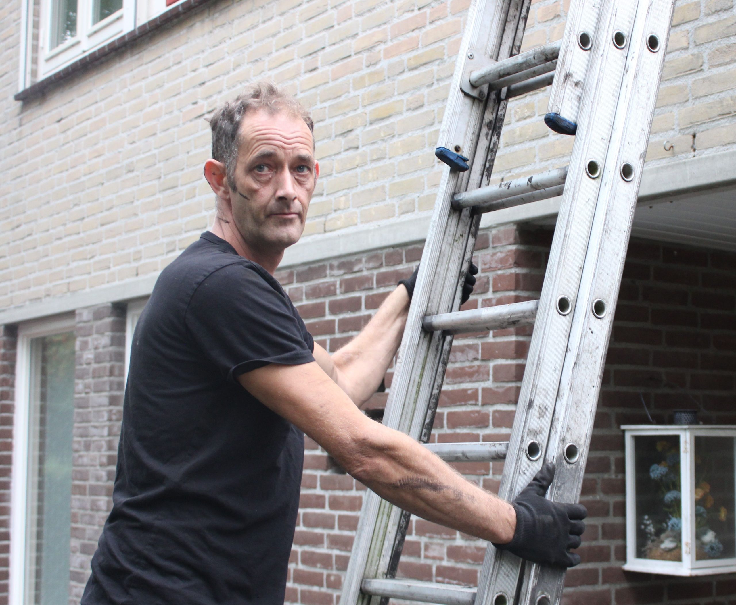 Dakgoot reinigen